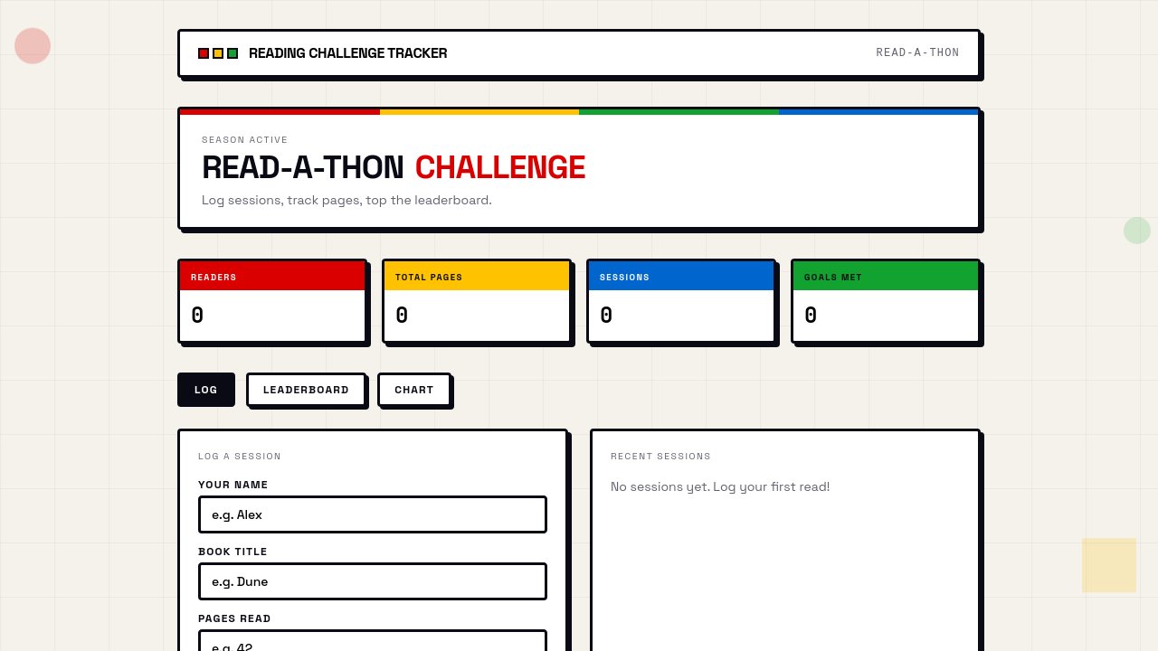 reading-challenge-tracker
